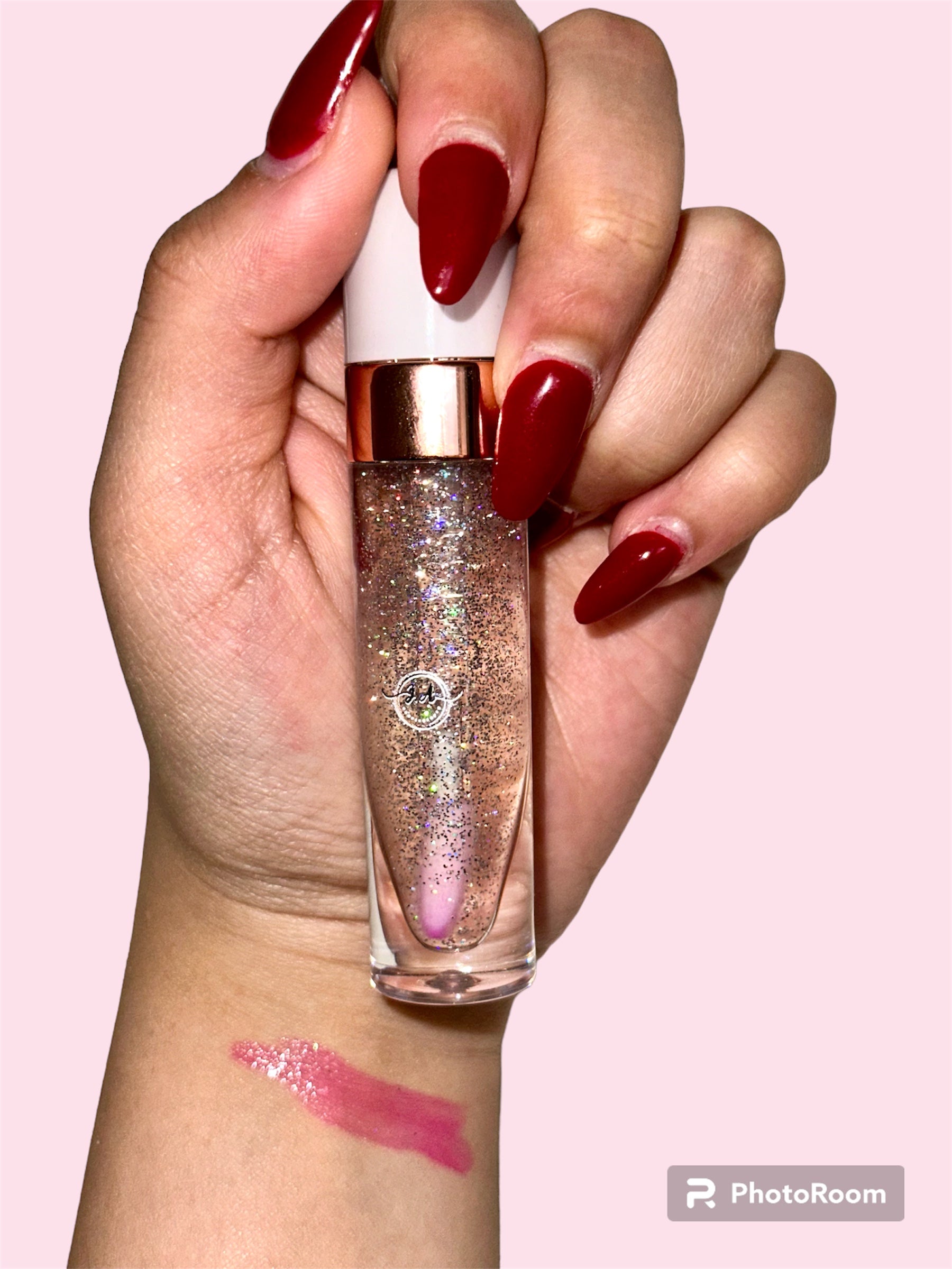 Shimmer Color changing lip gloss stain